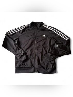 Black Adidas track jacket
